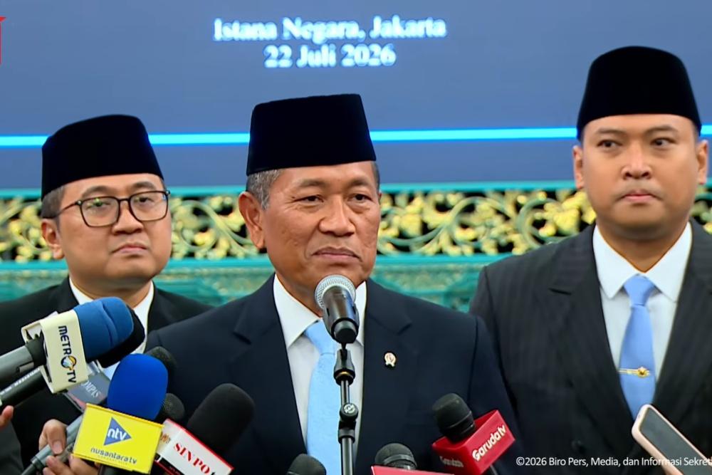 Gubernur Universitas Republik Indonesia (URI) Donny Ermawan Taufanto./BPMI Sekretariat Presiden