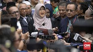 Eksepsi Tifauziah Tyassuma alias dokter Tifa selaku terdakwa kasus tudingan ijazah palsu Presiden ke-7 RI Joko Widodo dikabulkan. CNNIndonesia/Adi ibrahim