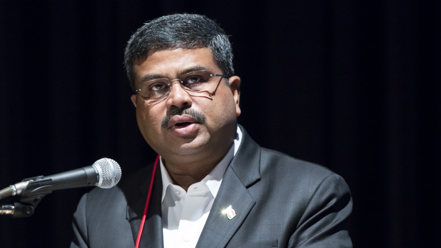 Menteri Pendidikan India, Dharmendra Pradhan. (Bloomberg)