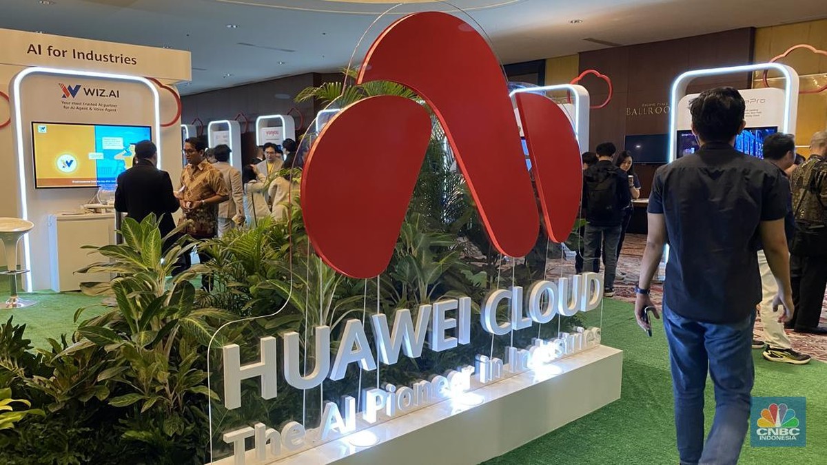 Foto: Huawei Cloud Indonesia Summit 2025, di Jakarta, Selasa (2/12/2025). (CNBC Indonesia/Novina Putri Bestari)
